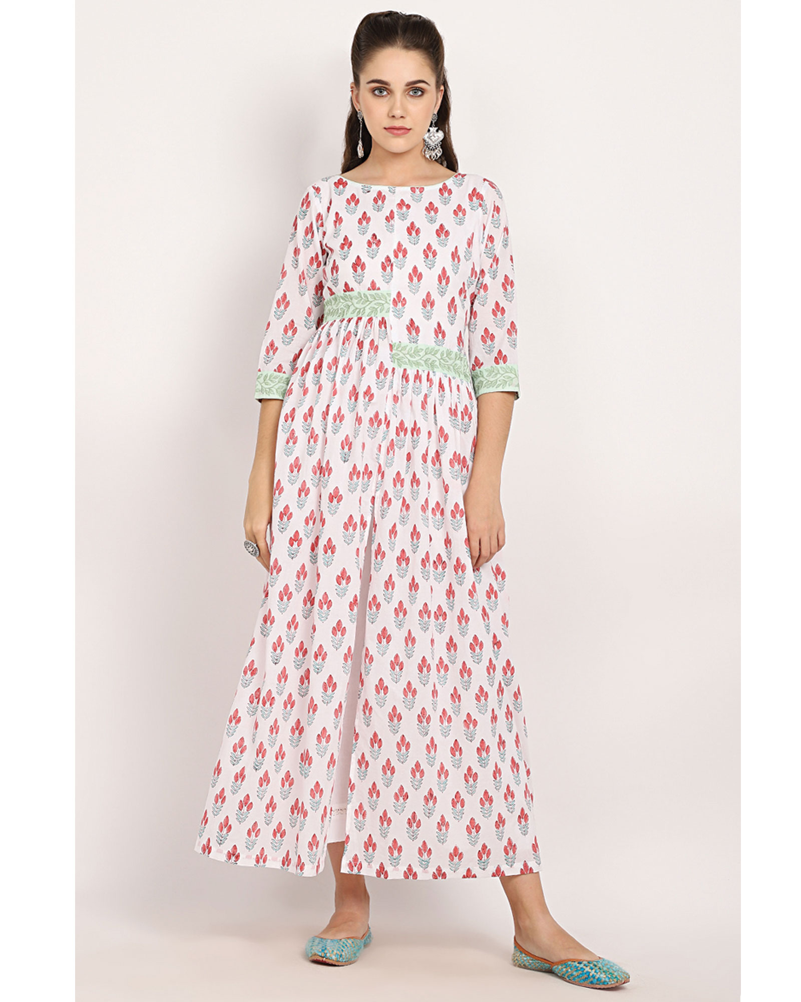 Mint Asymmetric Tunic