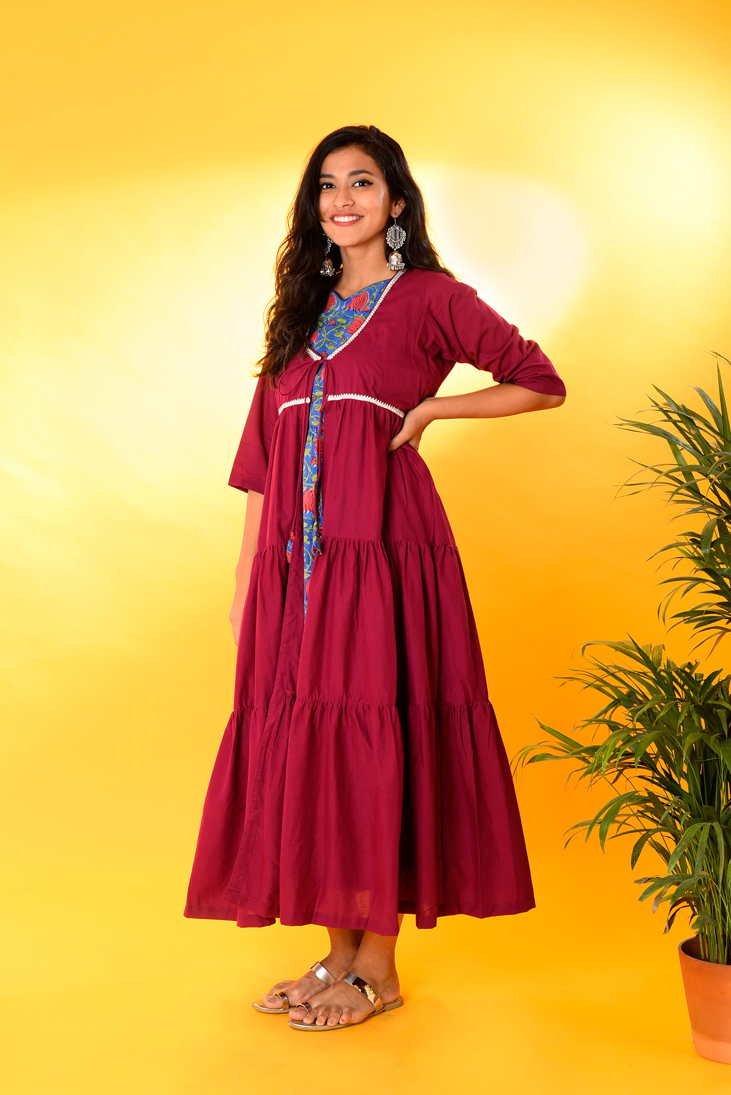 Orchid jacket suit set