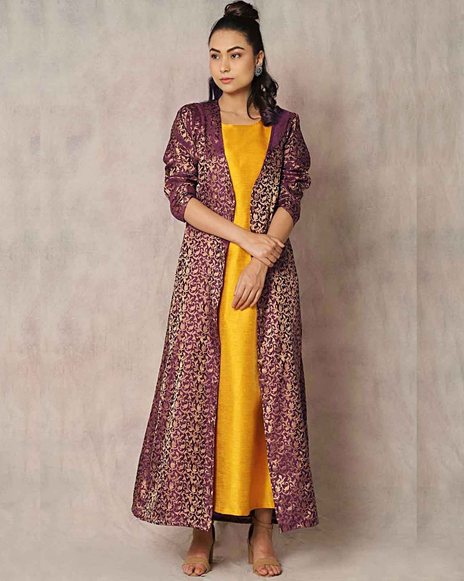 Zinnia jacket Kurta Set