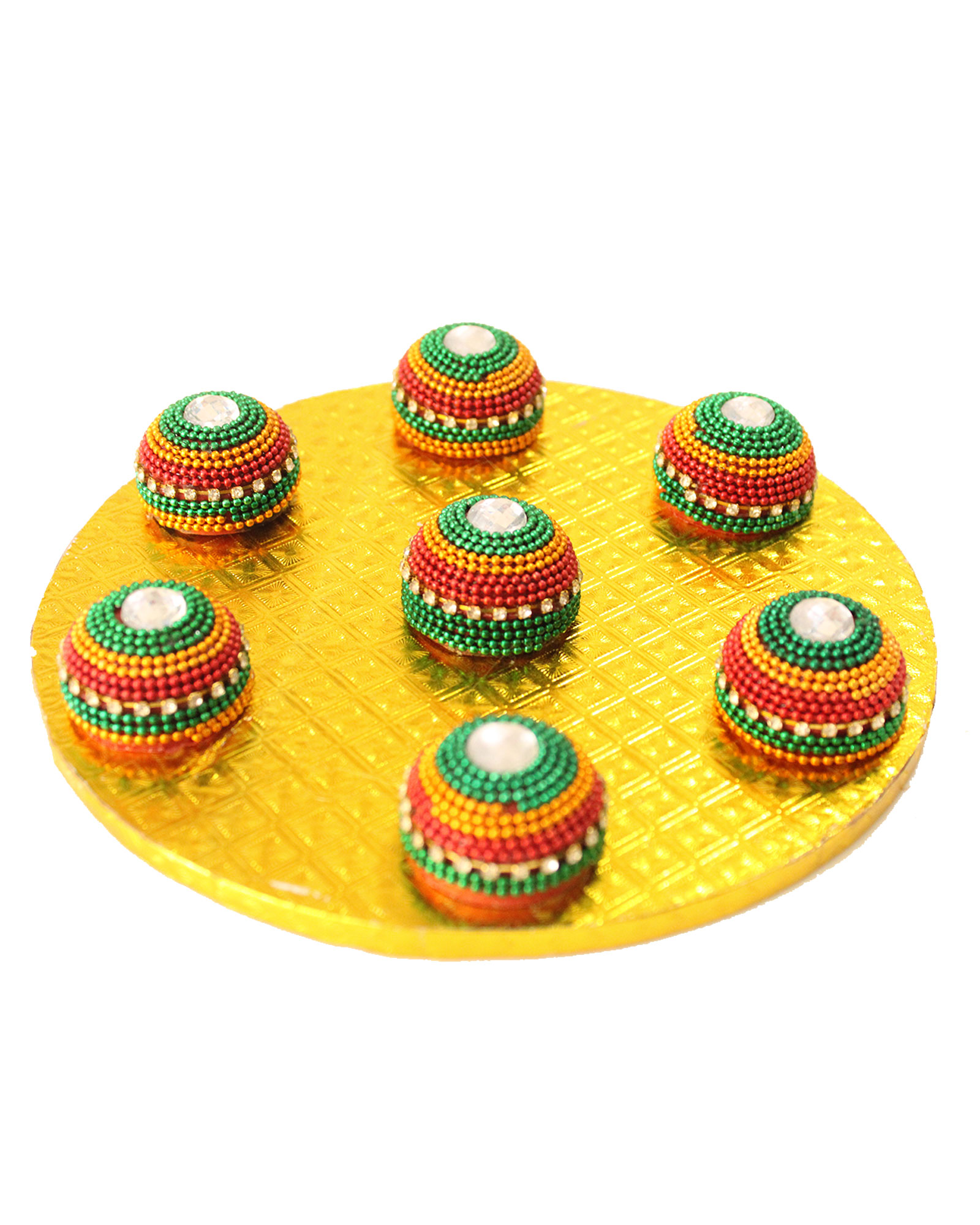 Golden Decorative Saptpadi Sopari