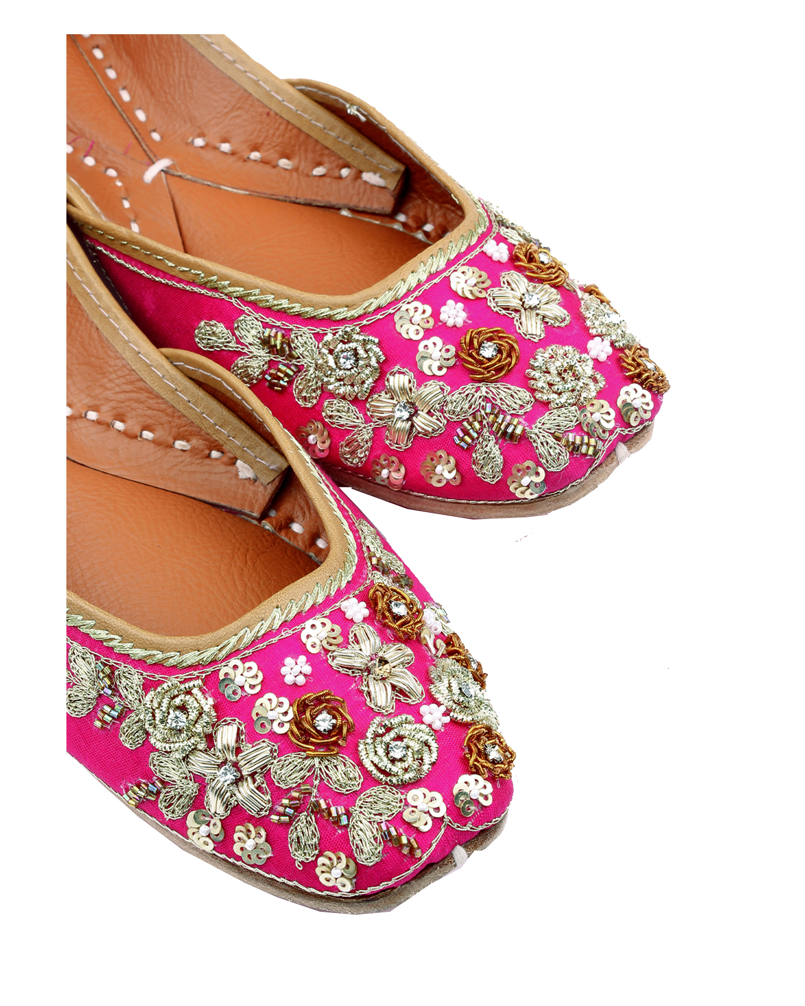 Fuschia Crush Juttis